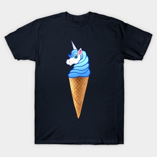 Magical Blue Unicone Ice Cream T-Shirt